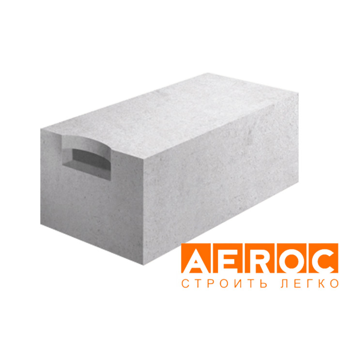 Газобетон Aeroc D500 200х250х625 мм